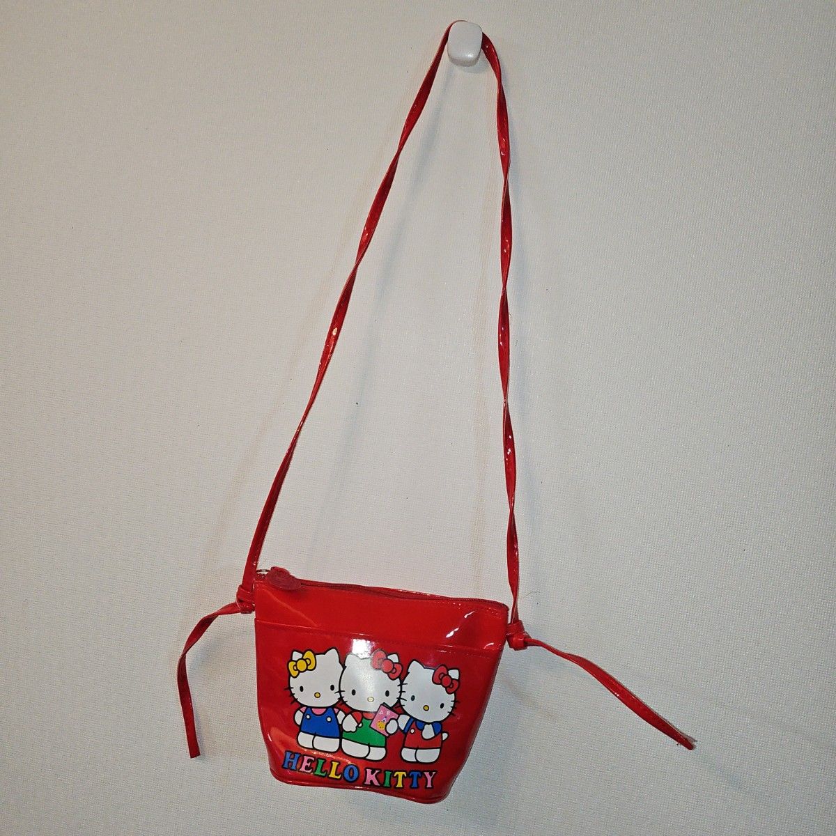 超激レア 当時物 サンリオ 1990年 ハローキティ HELLOKITTY 赤