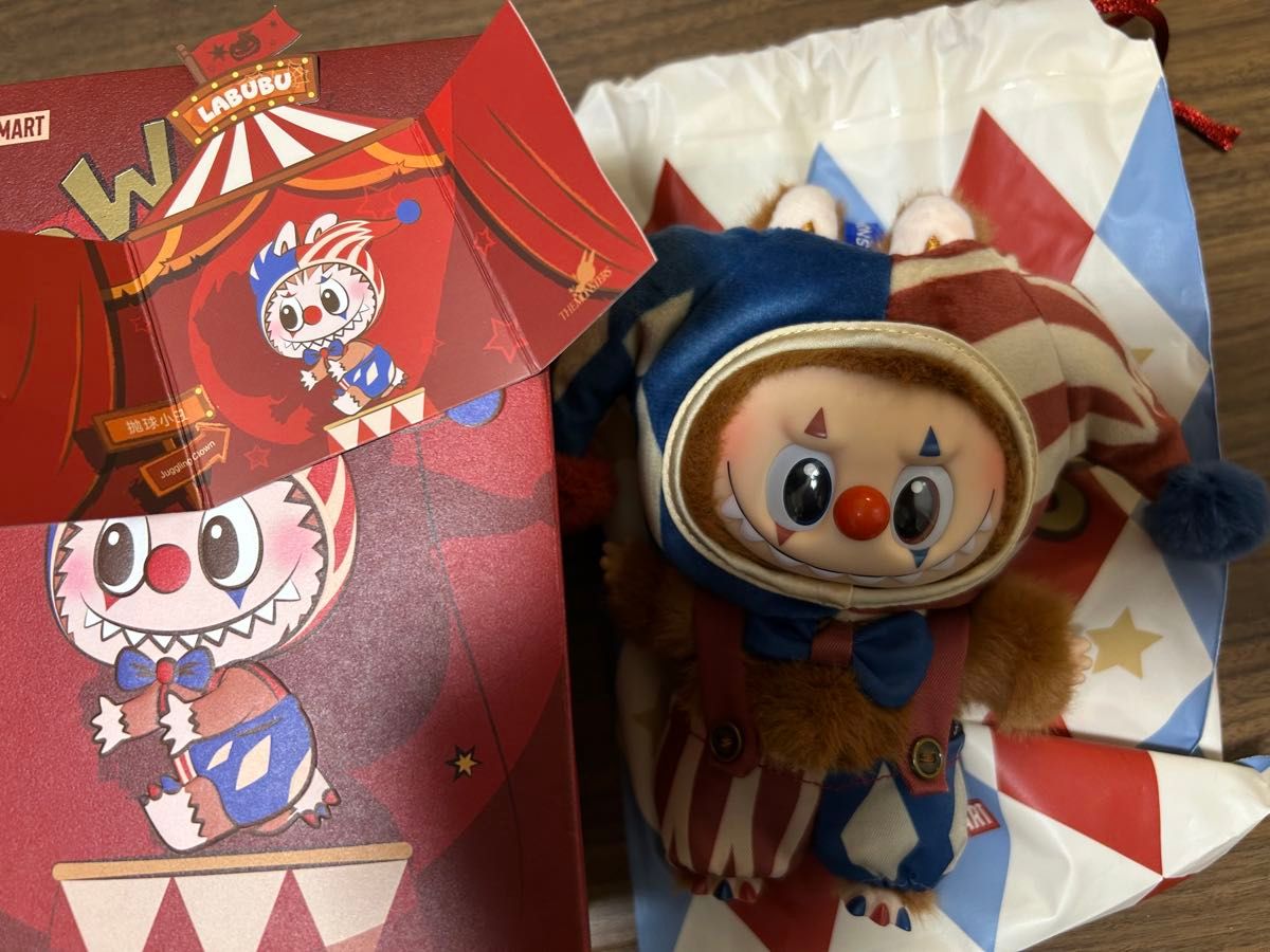 WHY SO SERIOUS Juggling Clown ラブブ LABUBU ポップマート POPMART