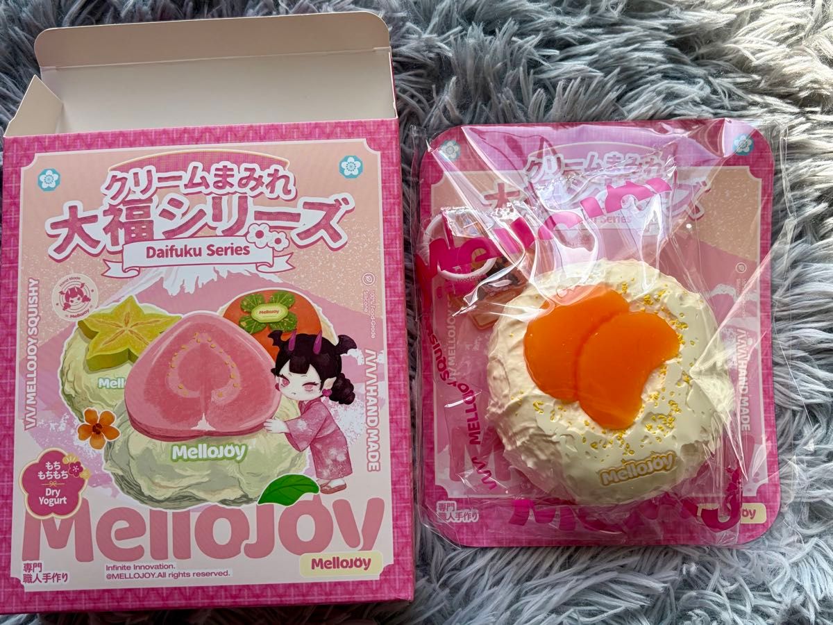 メロジョイ mellojoy スクイーズ 大福シリーズ ミカン みかん｜Yahoo
