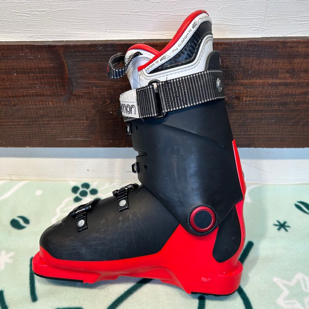 美品 SALOMON XMAX 100 24〜24 5cm ソール長 285mm サロモン スキー