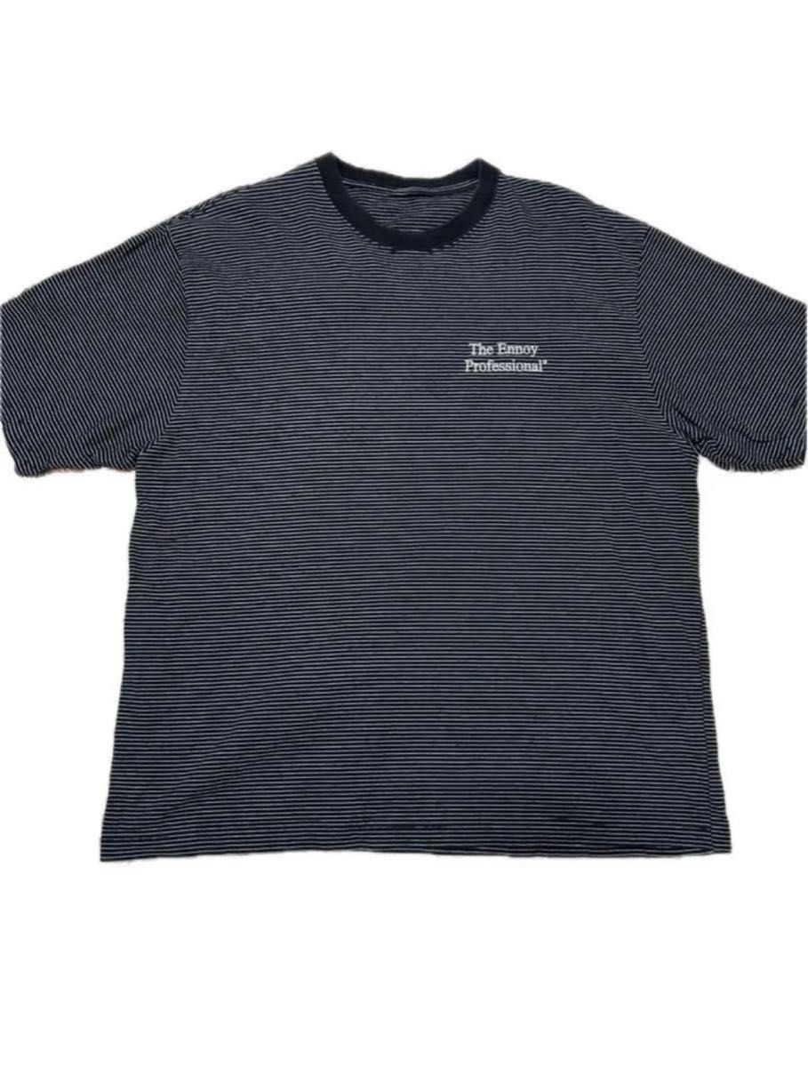 The Ennoy Professional 半袖 ストライプ エンノイ Tシャツ｜Yahoo