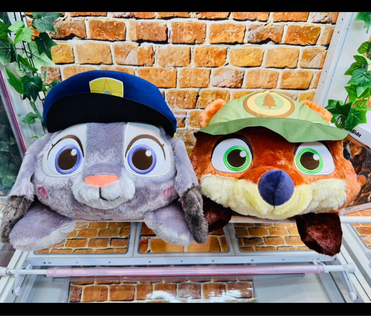 ズートピア 赤いほっぺ 寝そべり namco ナムコ 限定 ぬいぐるみ ニック