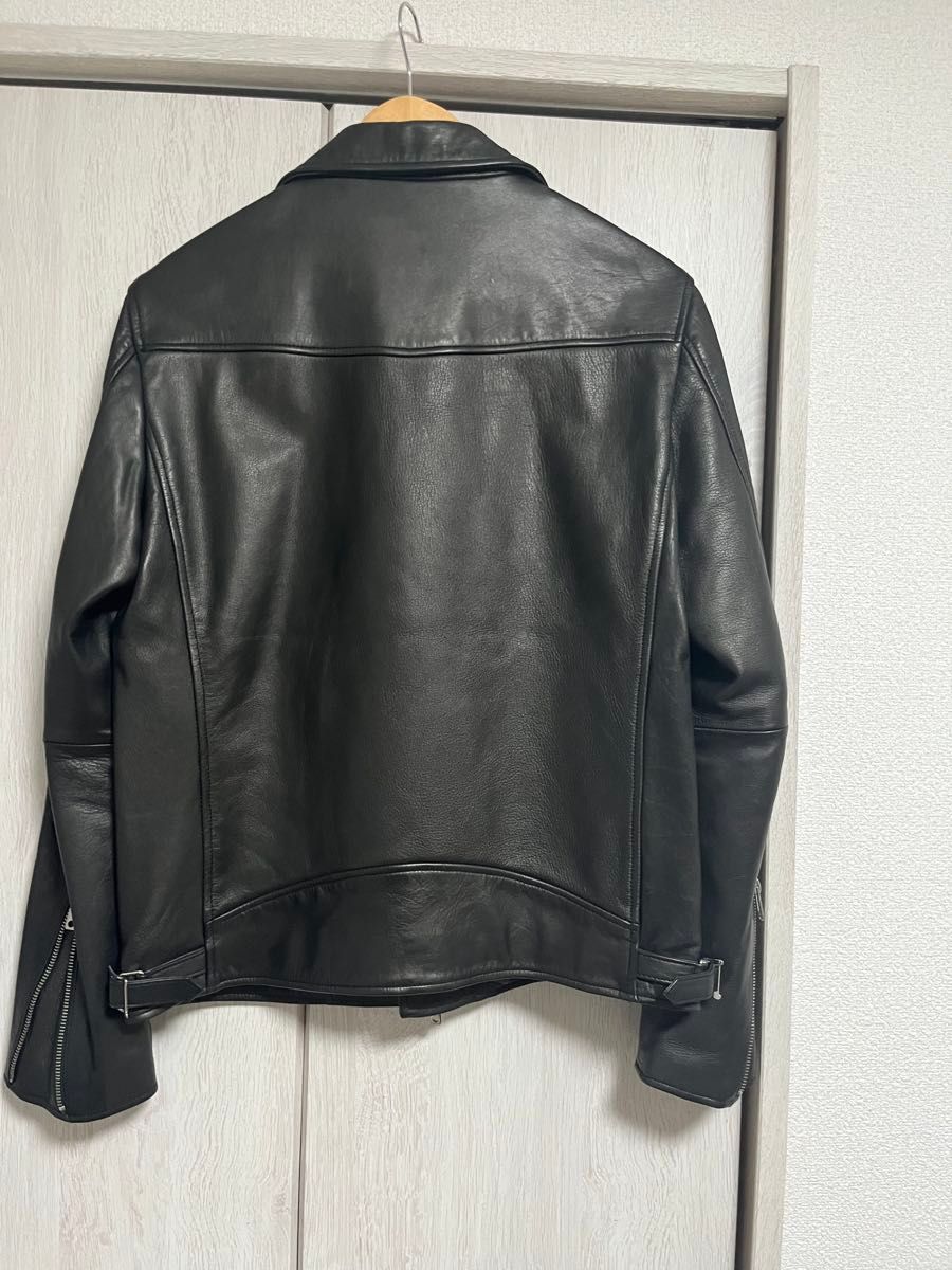 UNITED TOKYO レザー ライダース カウ 牛革 ダブルライダース