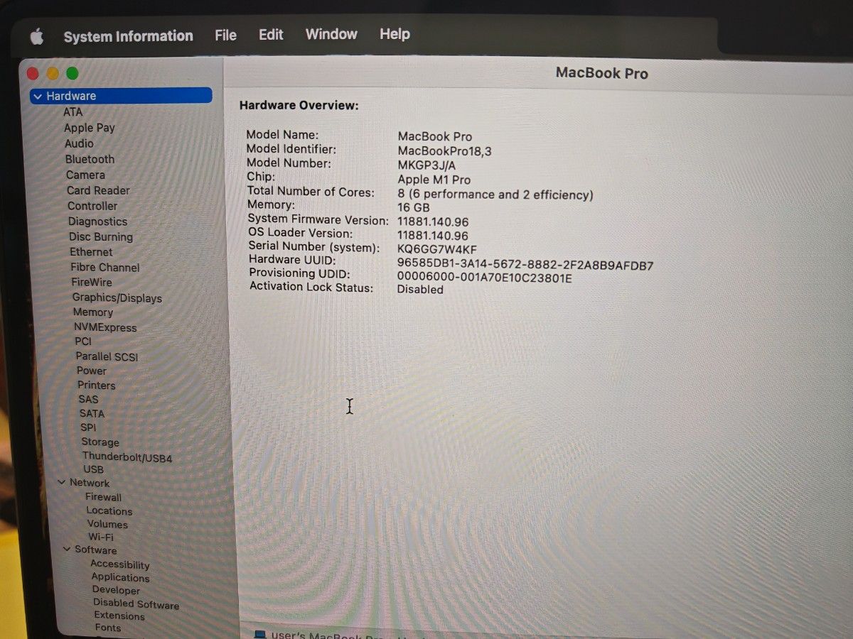 Apple MacBook M1 Pro 14インチー 日本語配列｜Yahoo!フリマ（旧PayPay