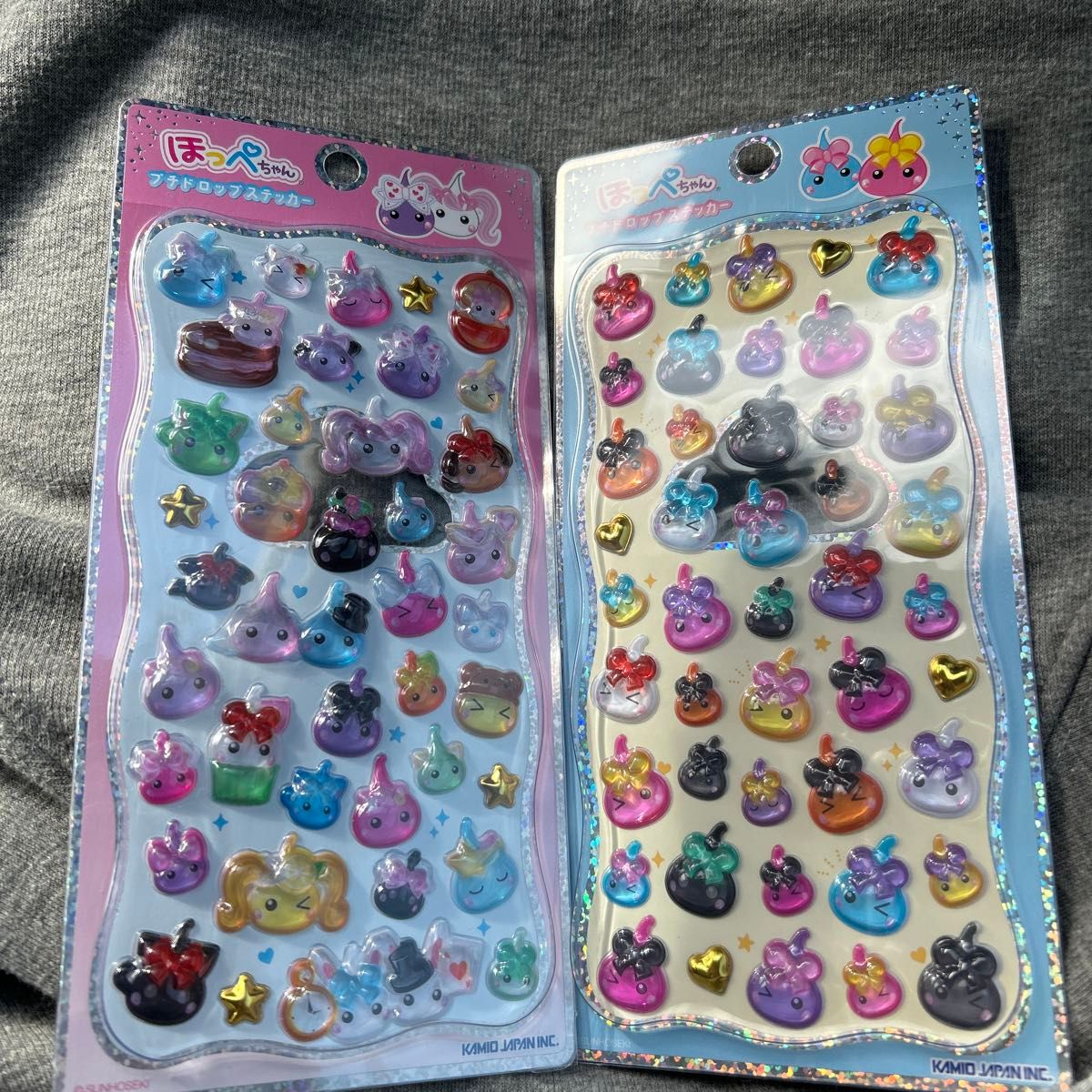 うるちゅるポップシール ボンボンドロップシール ほっぺちゃん しずく