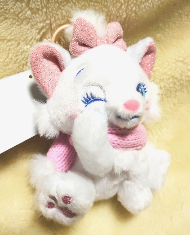 マリー おしゃれキャット ぬいぐるみキーホルダー・キーチェーン