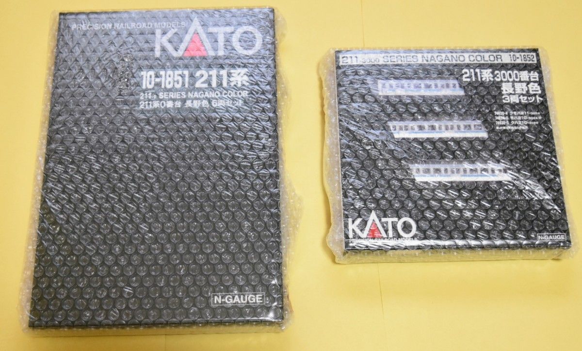 KATO 型番 10-1851 211系0番代 長野色（6両）型番 10-1852 211系3000番