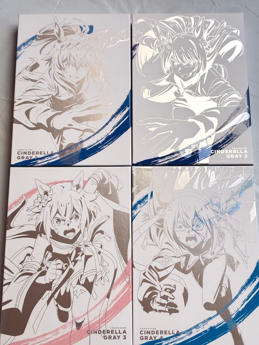 ウマ娘 シンデレラグレイ Blu-ray 全4巻セット アニメイト収納BOX付き