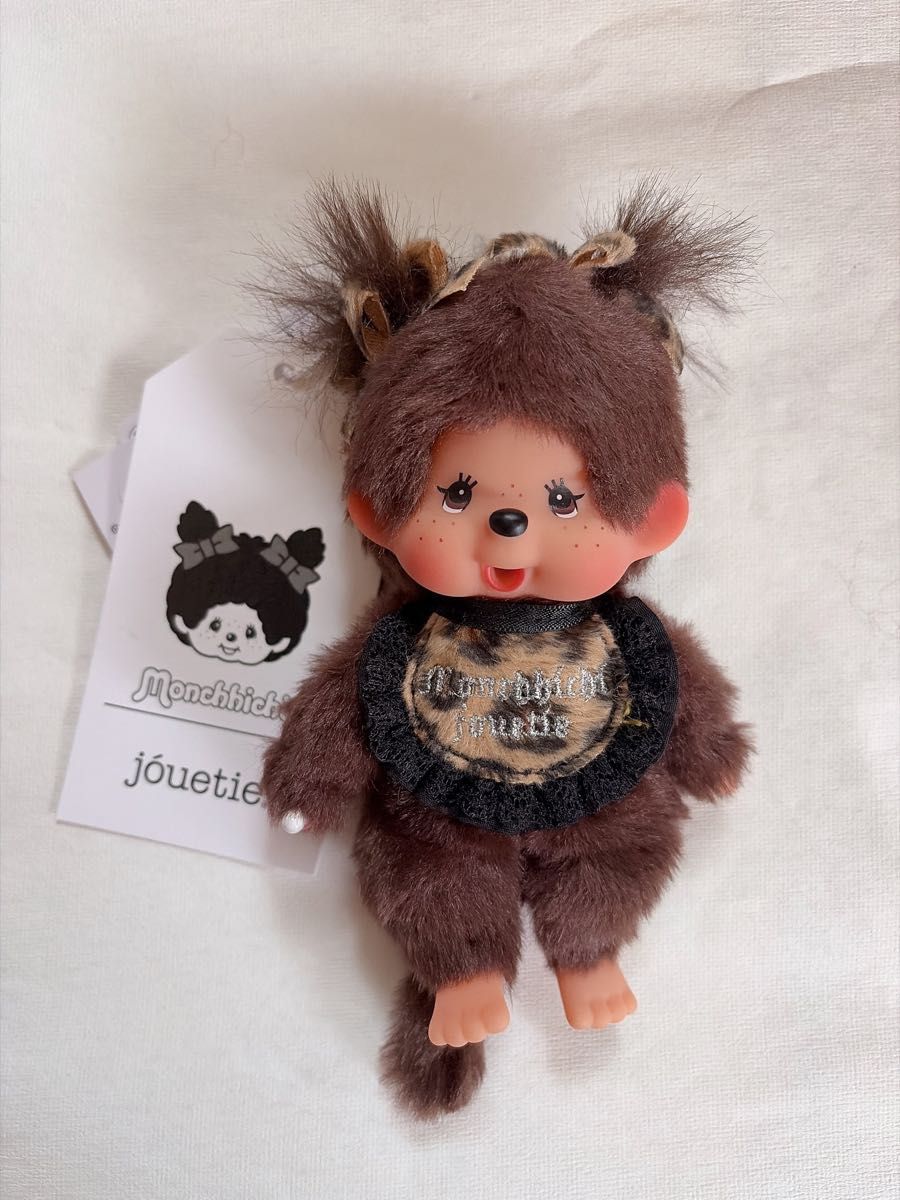 monchhichi×jouetieレオパードキーチェーン モンチッチ ジュエティー