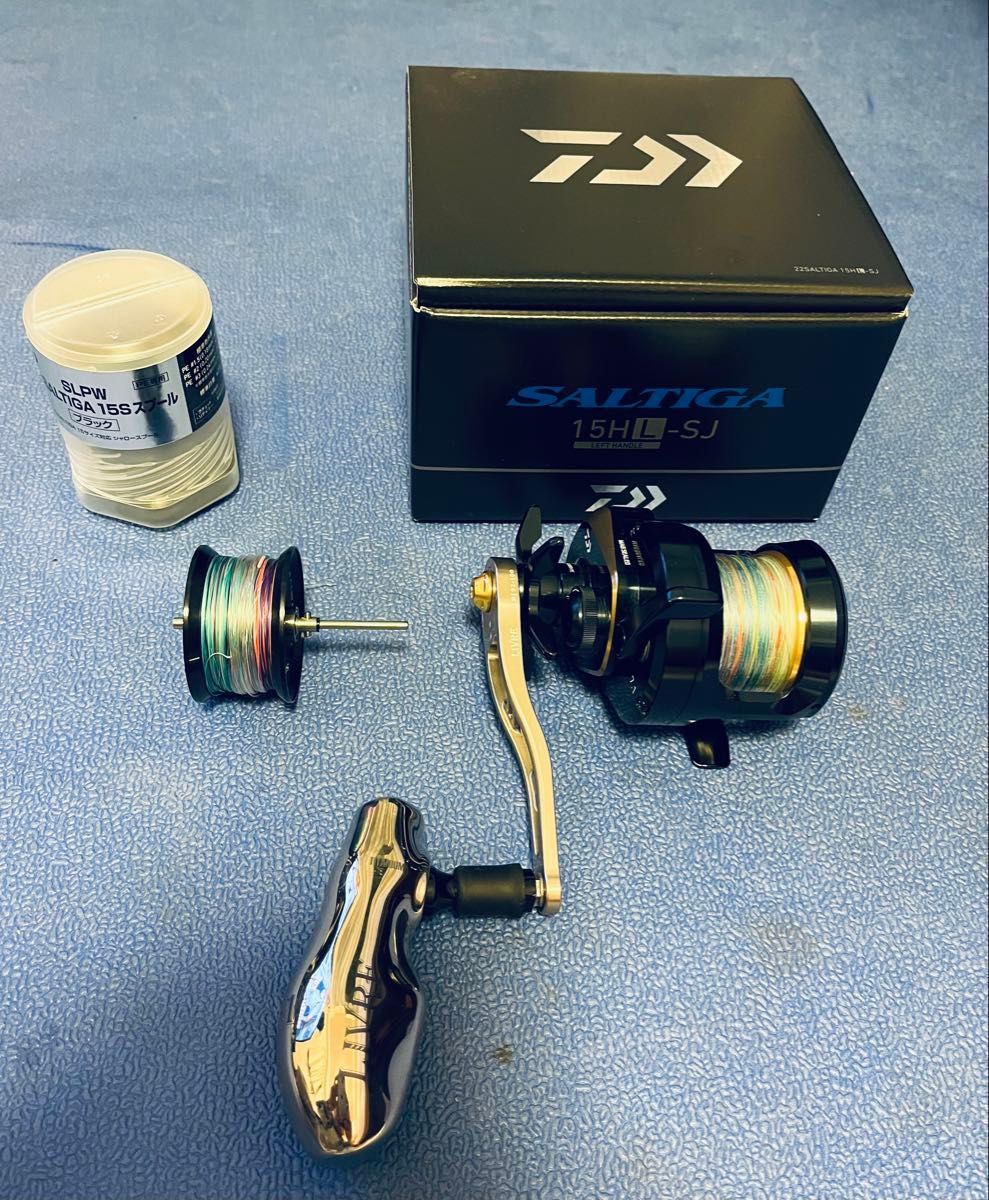 SALTIGA15HL-SJ リブレBJ 92-100 TB1ハンドル替スプール コンプリート