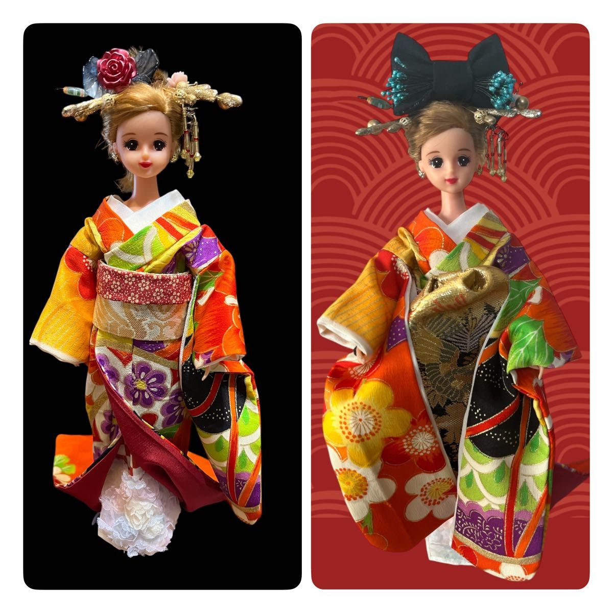 ジェニーちゃん花魁＆舞妓着物 6点セット｜Yahoo!フリマ（旧PayPayフリマ）