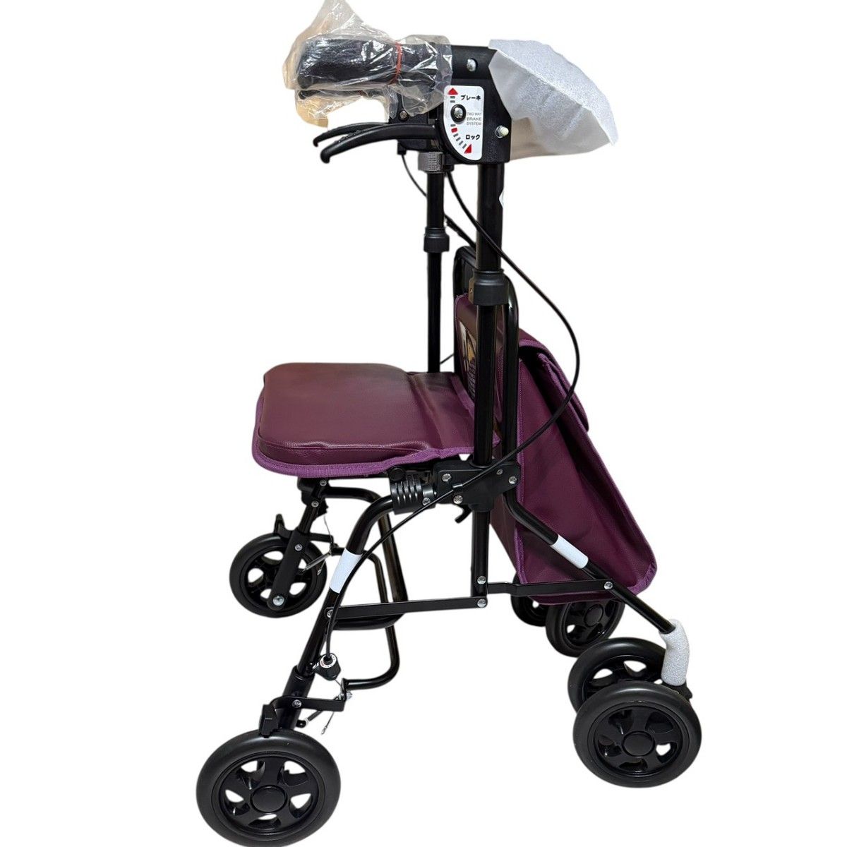 島製作所】未使用 Air Walker シルバーカー 歩行器 エアウォーカー