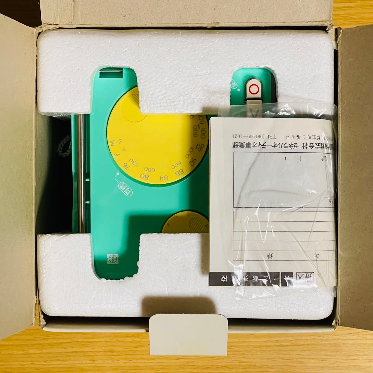 新品・未使用・昭和レトロ・希少】National ナショナル キューブ型
