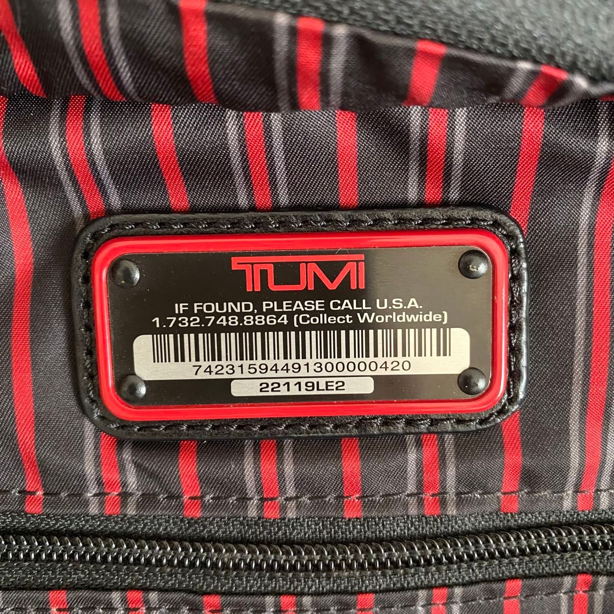 TUMI コンパニオン トートバッグ A4 リミテッド エディション 限定 黒