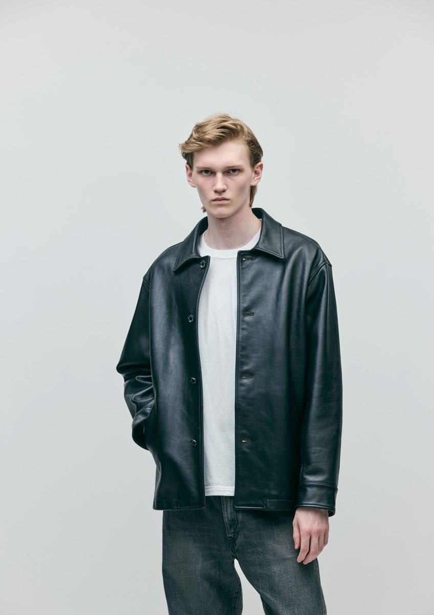新品 XL 25aw NEIGHBORHOOD LEATHER CAR COAT レザー カーコート
