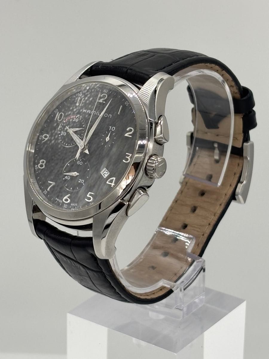 美品】ハミルトン ジャズマスター クロノグラフ クォーツ【H386120