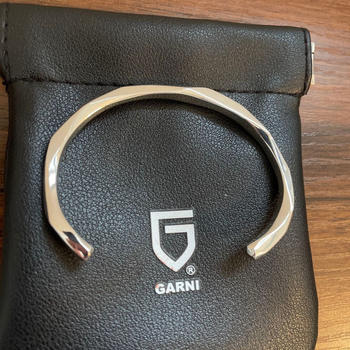 GARNI クロッケリーブレスレット Crockery Bangle ガルニ シルバー