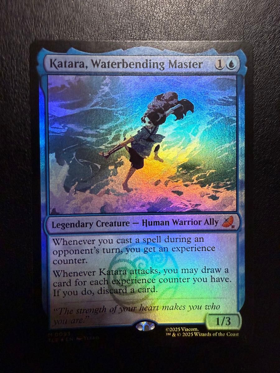 MTG 水の技の達人、カタラ 英語1枚 水の技の達人、カタラ (Katara