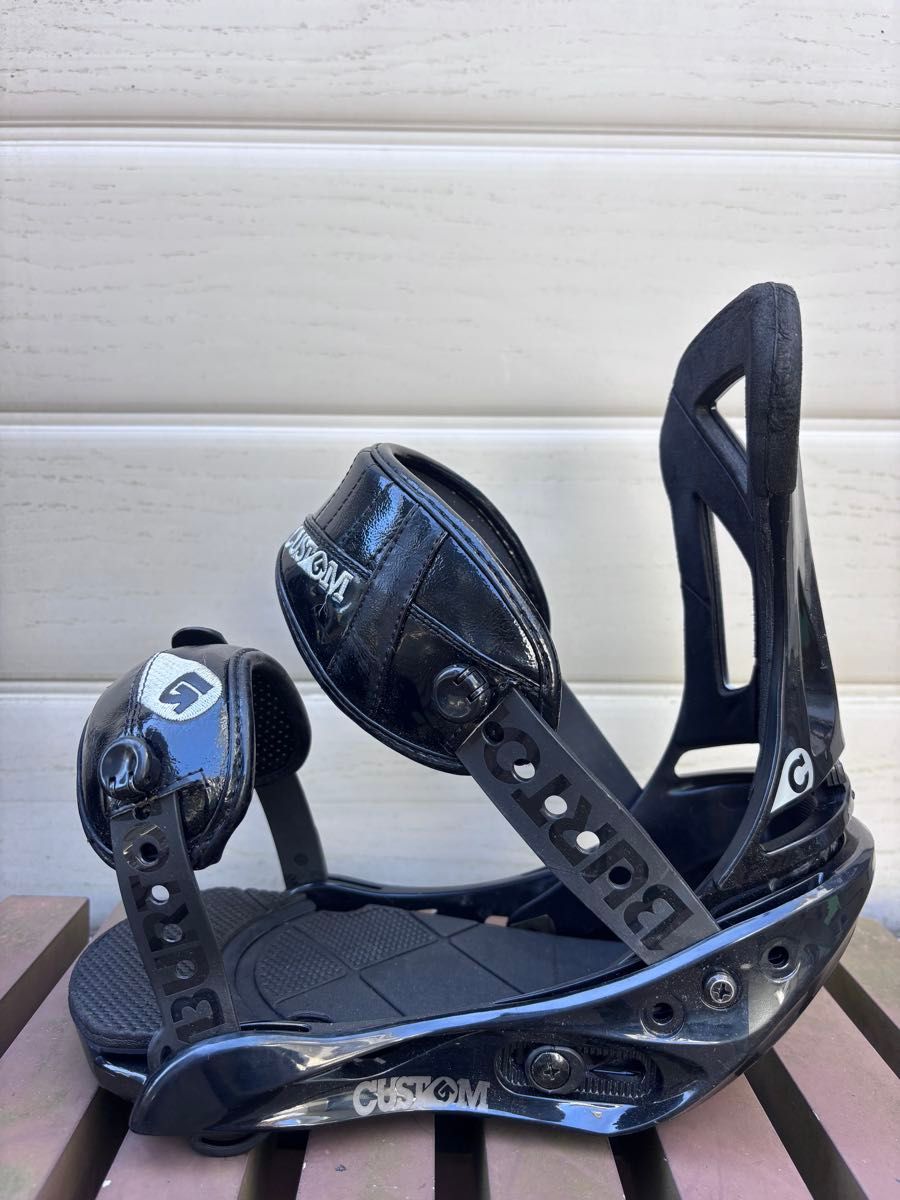 BURTON CUSTOM バートン カスタム ビンディング Sサイズ BLACK