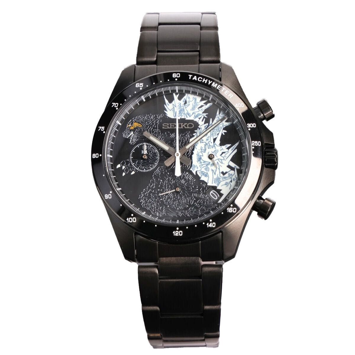 新品未開封 『ゴジラ-1 0』 × SEIKO ゴジラ発光モデル プレミアム