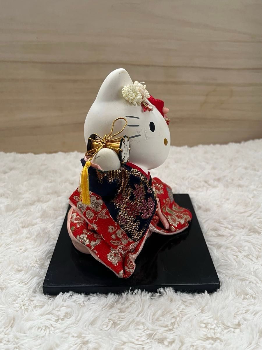 ハローキティ Hello kitty日本人形 和装 着物 縁起物 サンリオ Sanrio