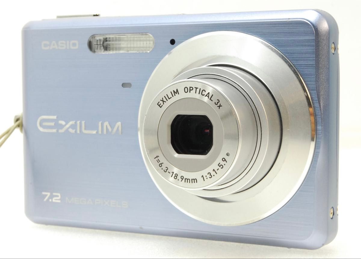 CASIO EXILIM EX-Z77 スマホ転送 動作確認済 ブルー カメラ コンデジ