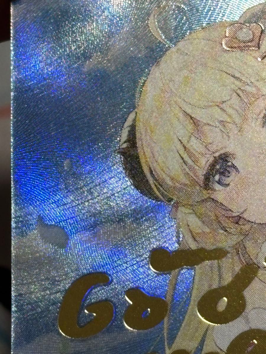 ホロライブ ホロカ エリートスパーク 角巻わため サインカード SEC