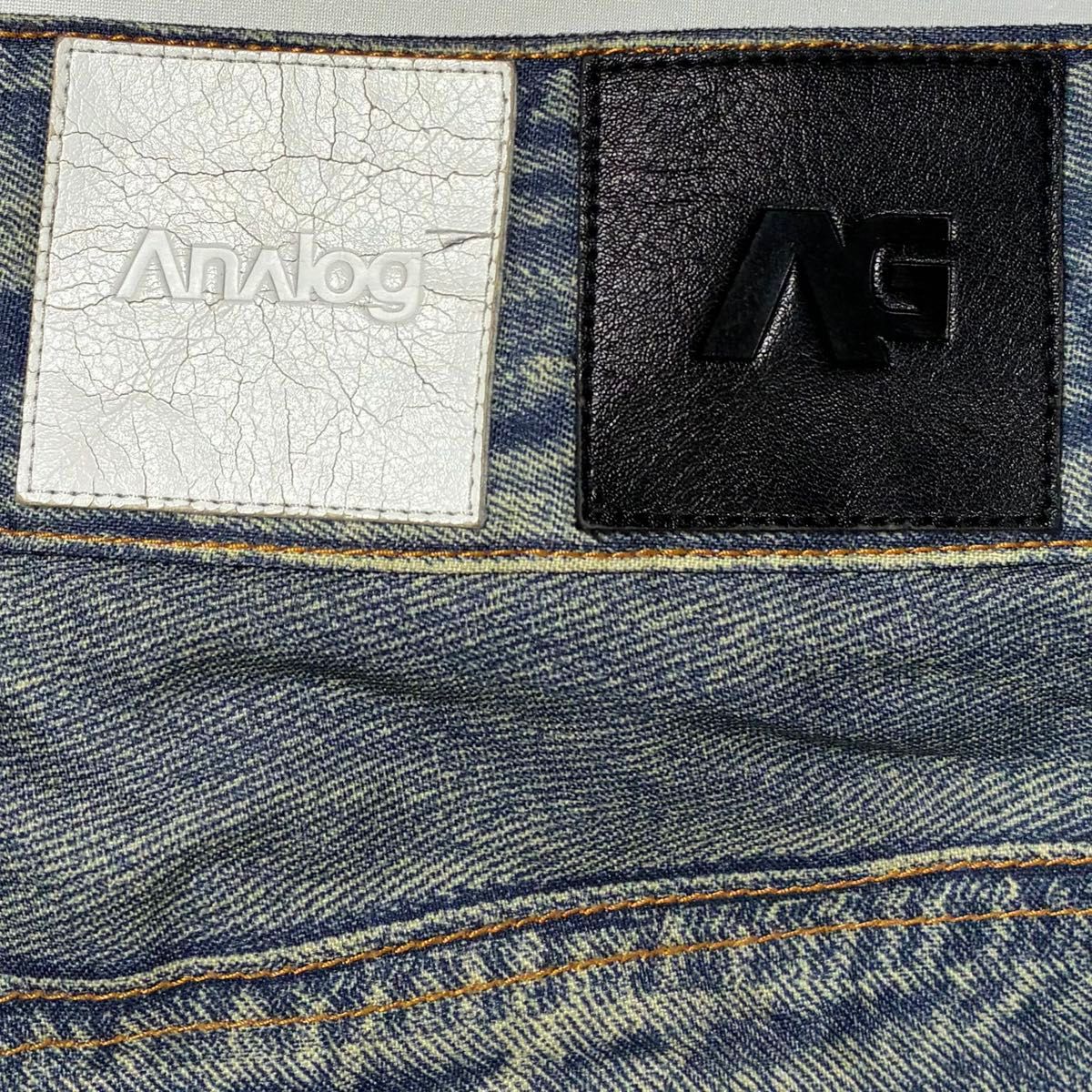 BURTON バートン Analog アナログ スノーボードパンツ ダメージデニム