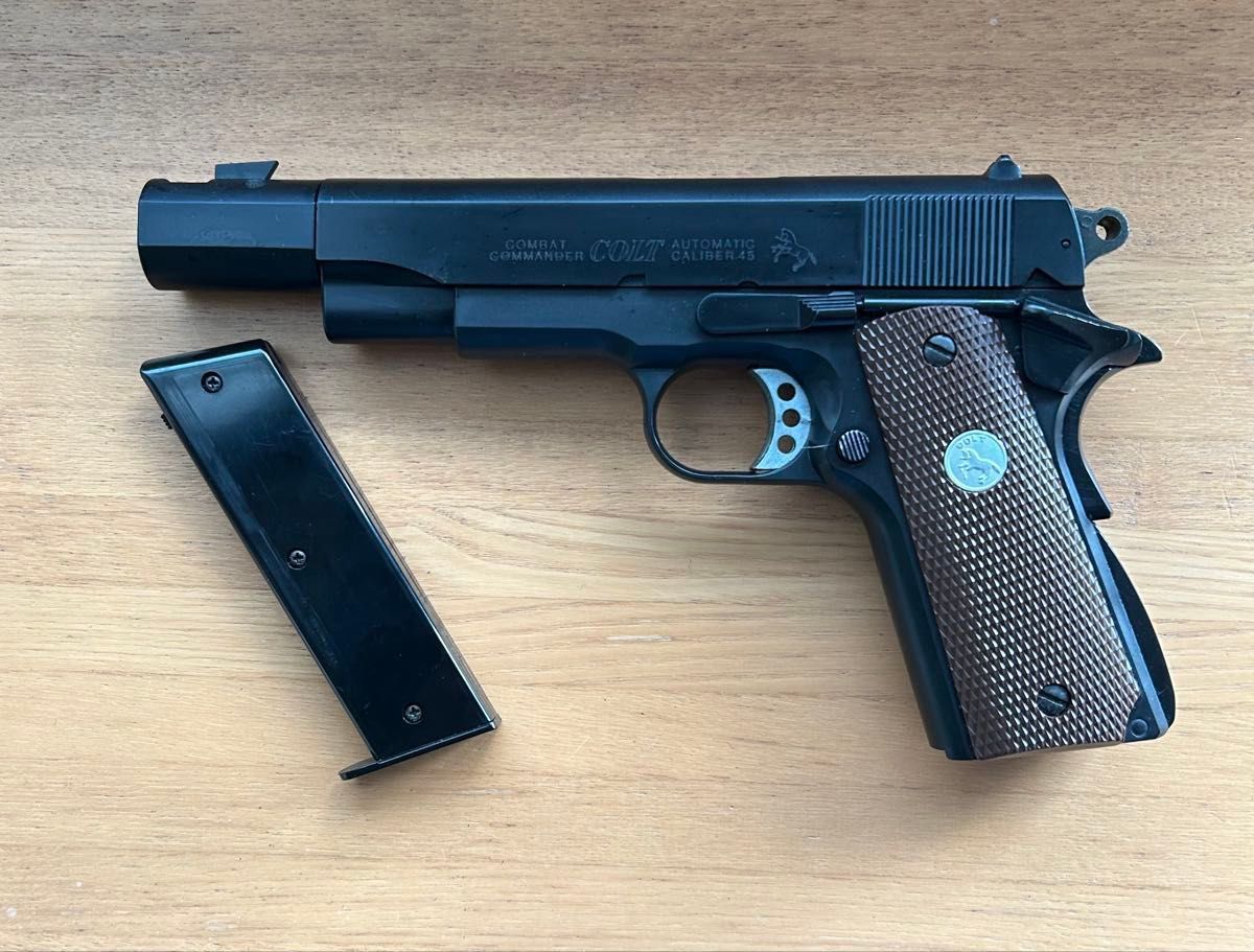 グンゼ COLT MK-Ⅳ コンバットコマンダー エアガン エアコキ｜Yahoo