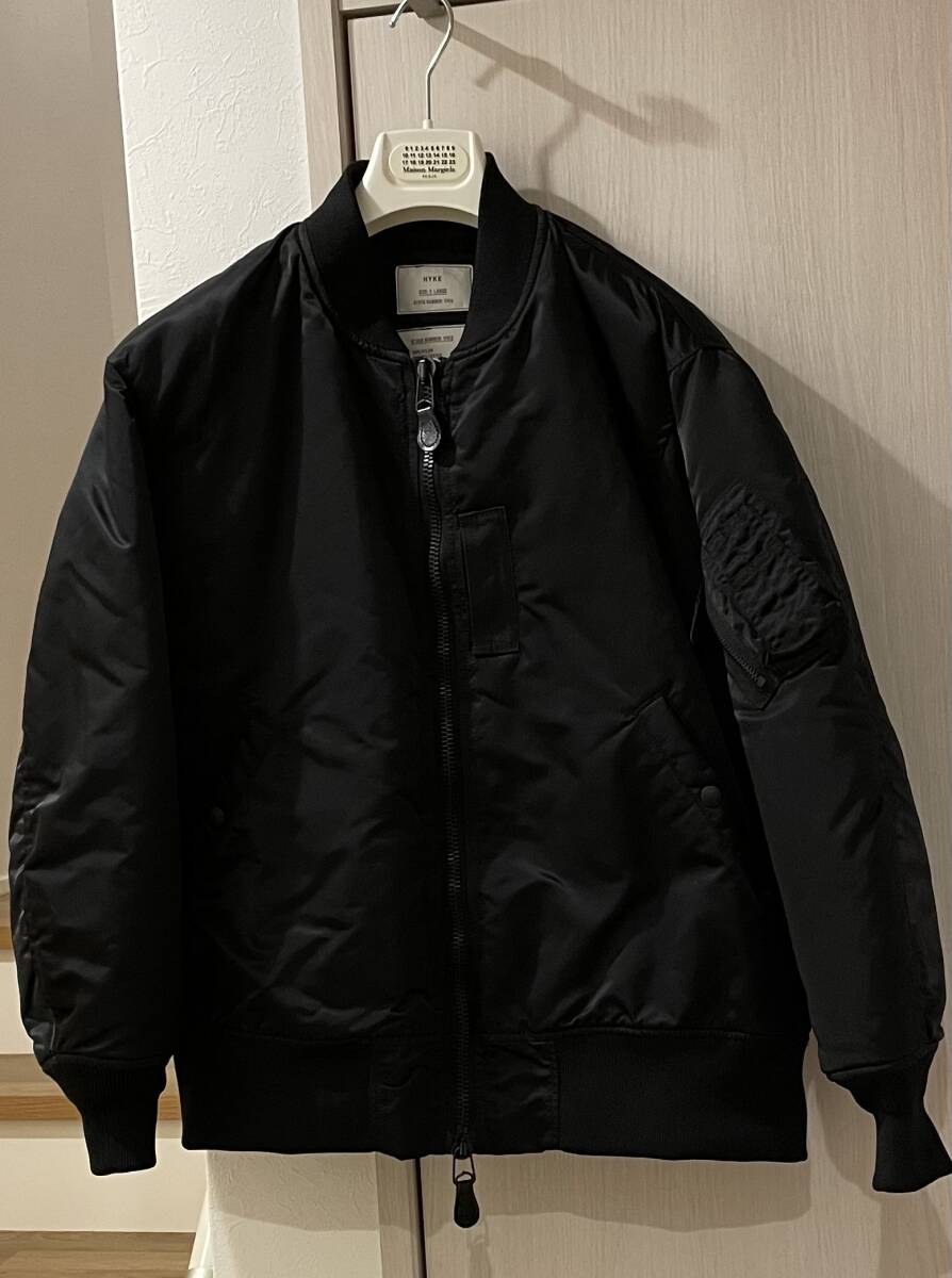 HYKE TYPE MA-1 JACKET ナイロンフライトジャケット サイズ3｜Yahoo