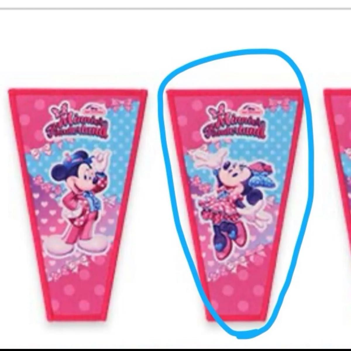 ディズニーランド パルパルーザ ミニーのファンダーランド ワッペン