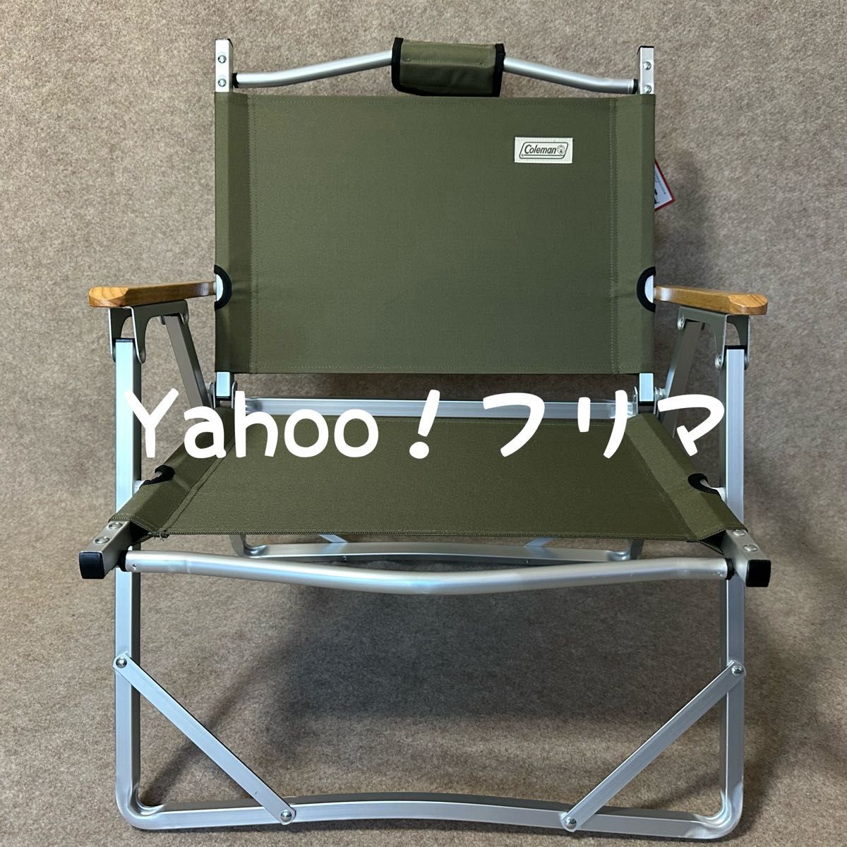 コールマン コンパクト フォールディングチェア オリーブ 2脚セット