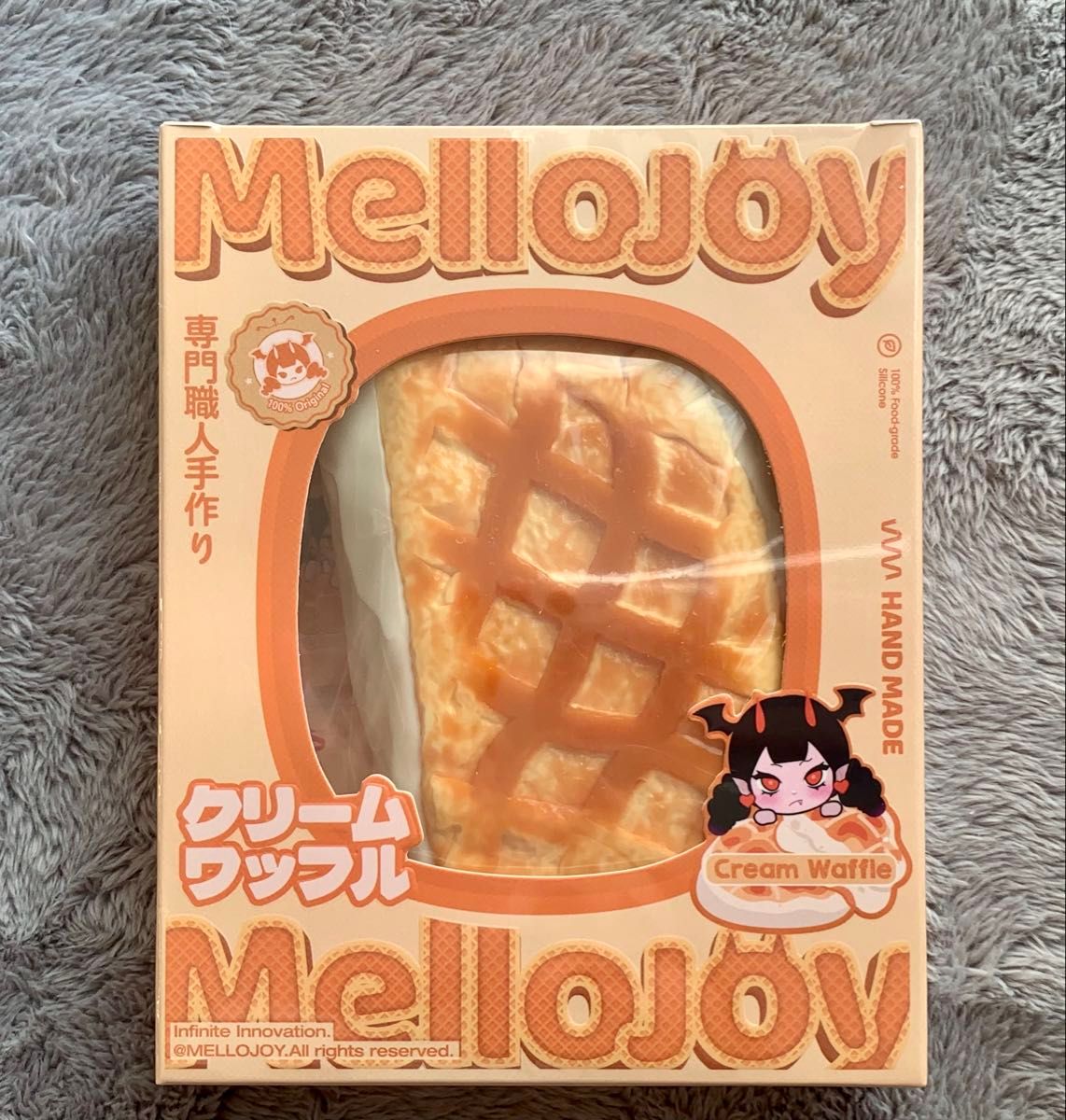 メロジョイ Mellojoy スクイーズ クリームワッフル スクエア｜Yahoo