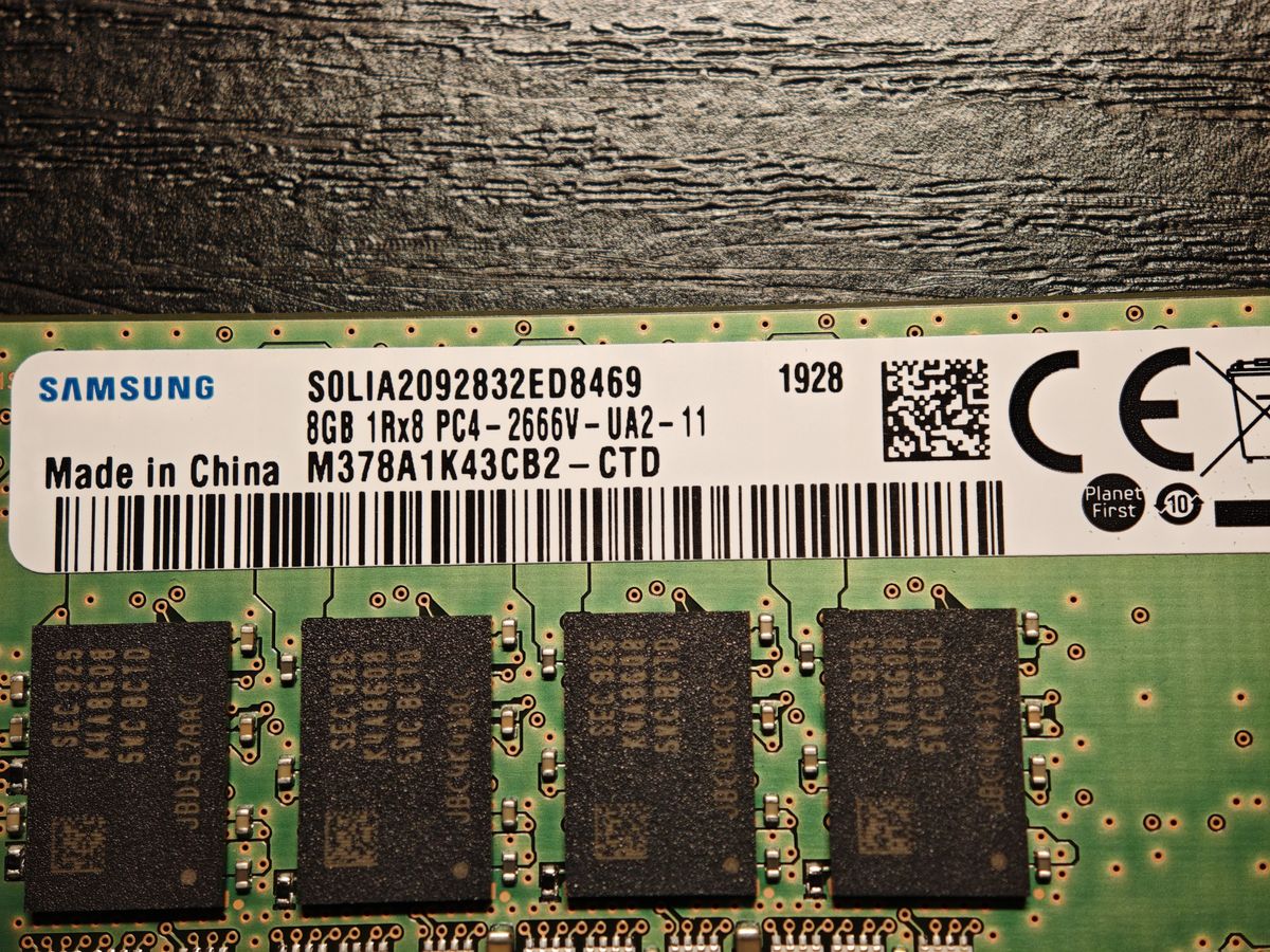 SAMSUNG DDR4 8GB PC4 2666V メモリ 4枚 合計32GB｜Yahoo!フリマ（旧