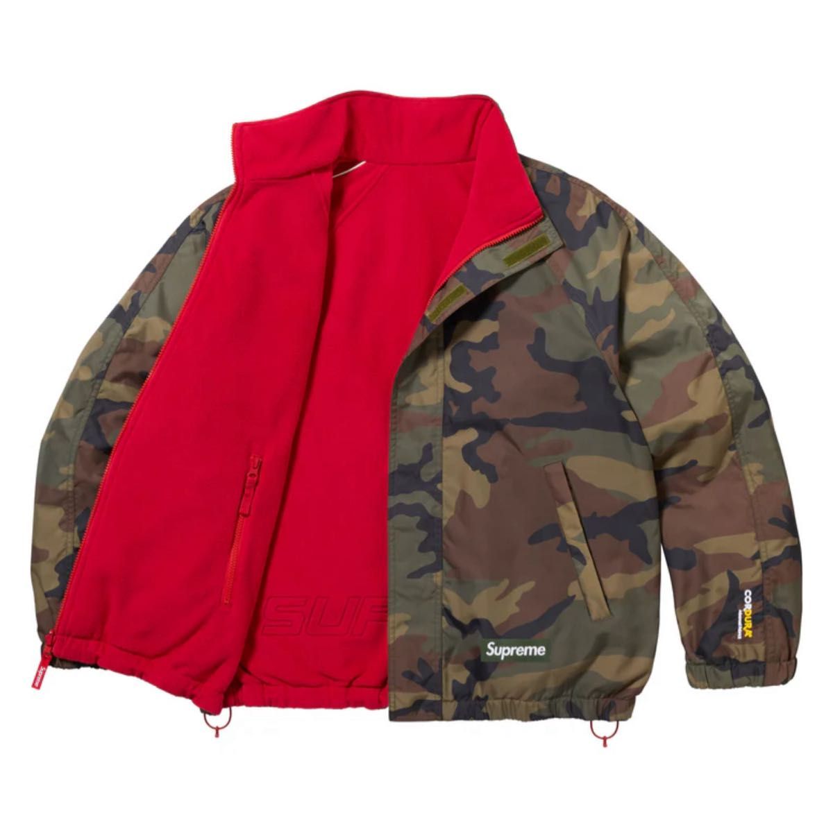Supreme Polartec Reversible Track Jacket 迷彩 Mサイズ｜Yahoo