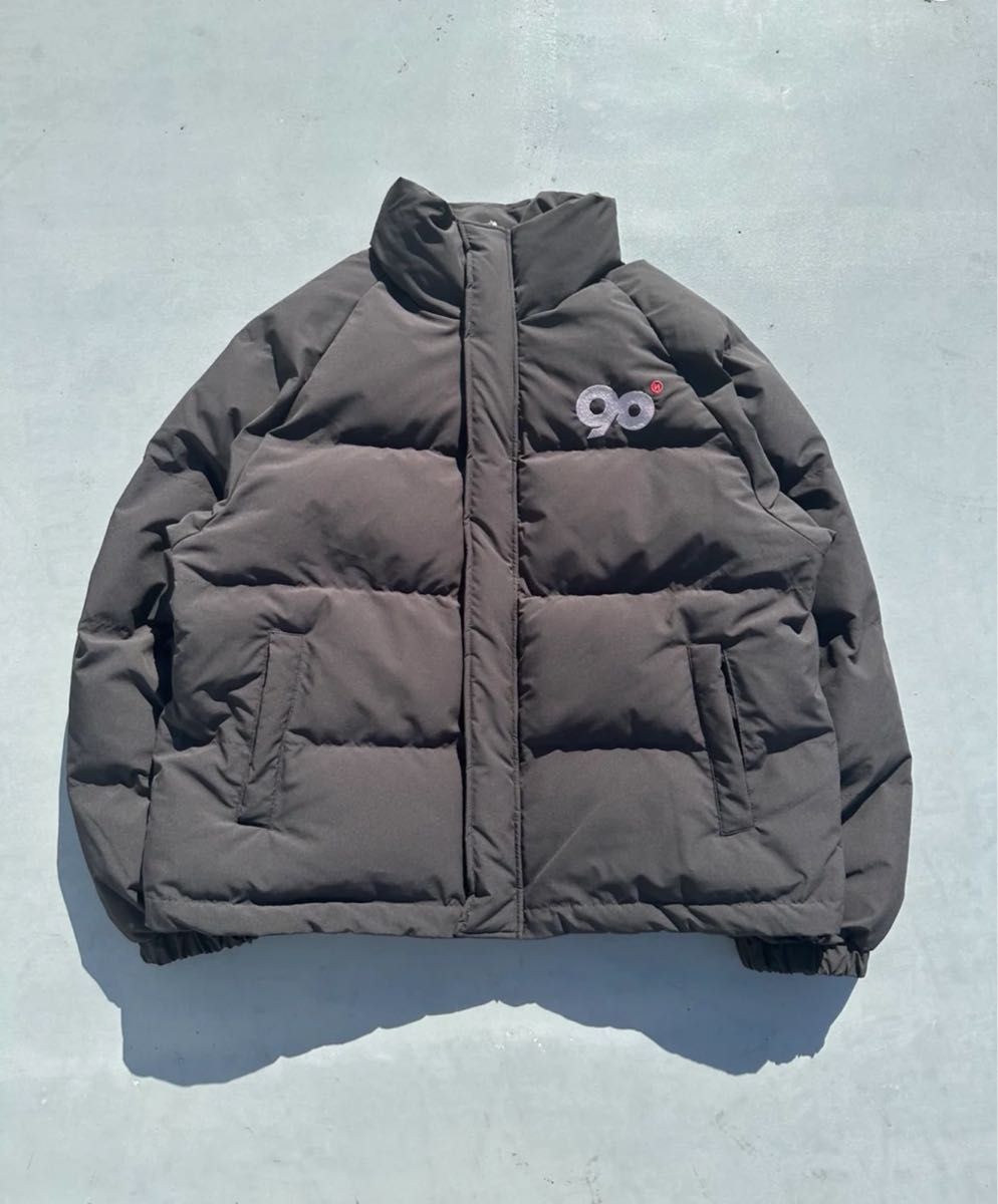 9090 90 Logo Rich Puffer Jacket ダウンジャケット Lサイズ｜Yahoo