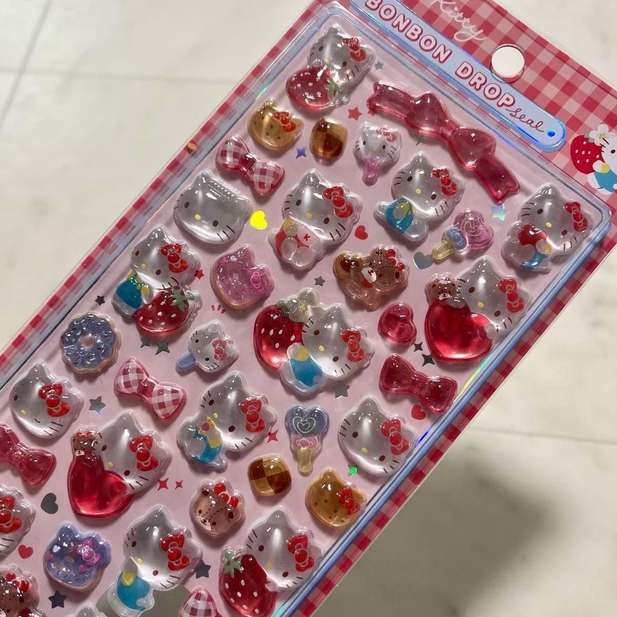 国内正規品 ボンボンドロップシール サンリオ第2弾 コンプリート 8枚