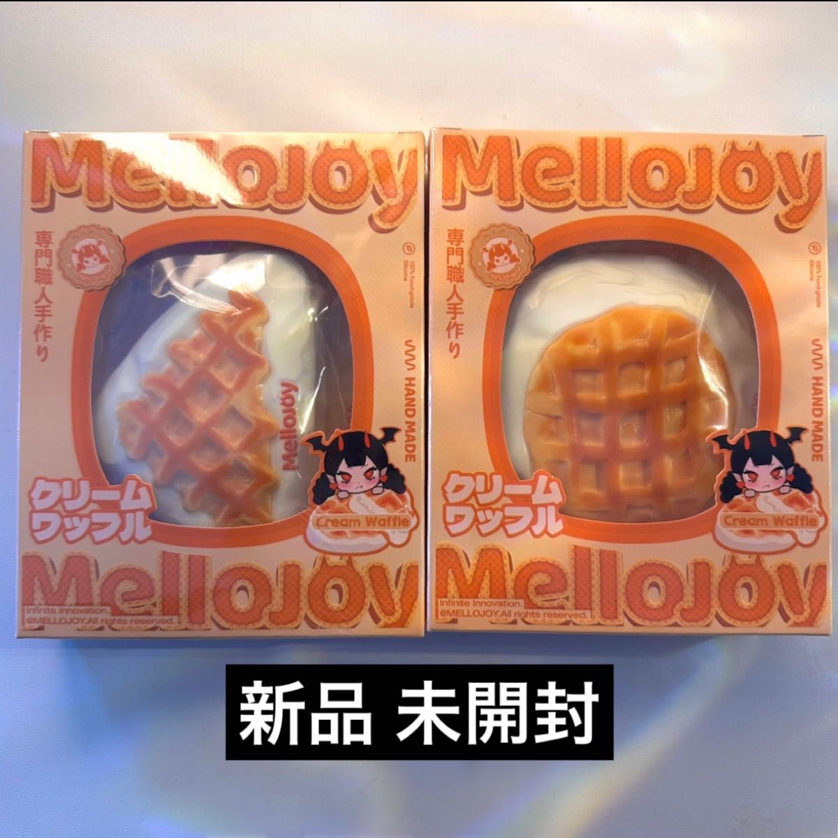 Mellojoy クリームワッフル(スクエア+まる+さんかく) Mellojoy