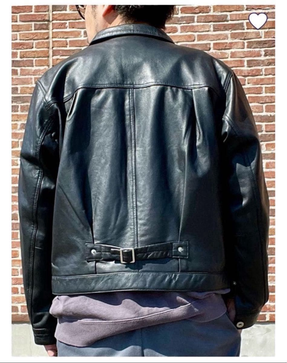 Salt & Pepper LEATHER TRUCKER 本革 Lサイズ 新品｜Yahoo!フリマ（旧