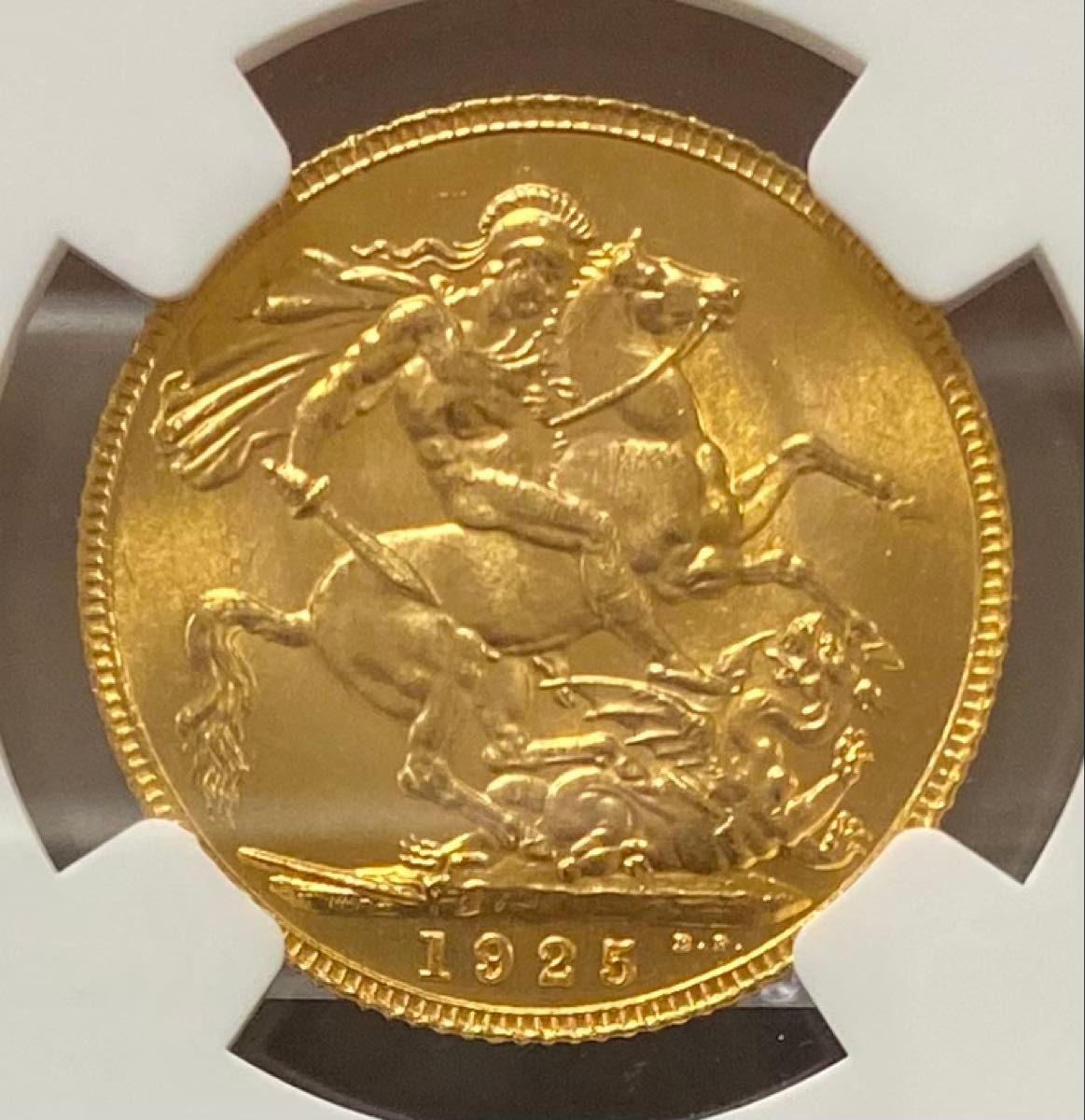 高鑑定65＋ 1925年 英国 1ソブリン金貨 ジョージ5世 NGC MS65＋｜Yahoo