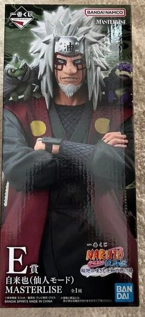 一番くじ NARUTO-ナルト- 疾風伝 E賞 自来也 仙人モード MASTERLISE