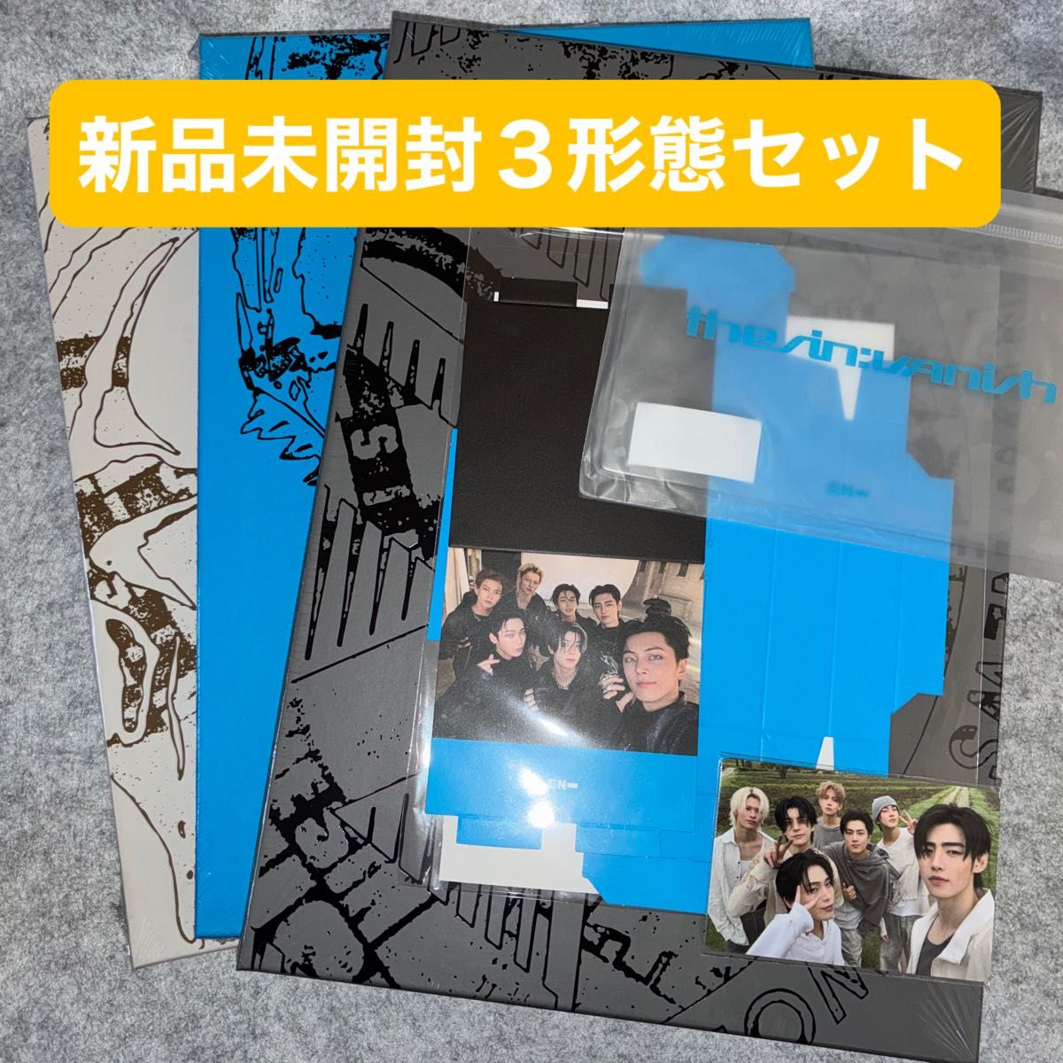 ENHYPEN THE SIN VANISH3形態セット（新品未開封ユニバ weverseshop