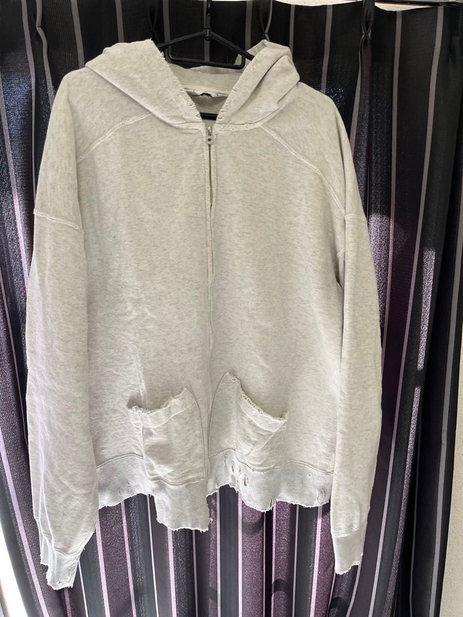 ANCELLM 24AW CRASH ZIP HOODIE size2｜Yahoo!フリマ（旧PayPayフリマ）