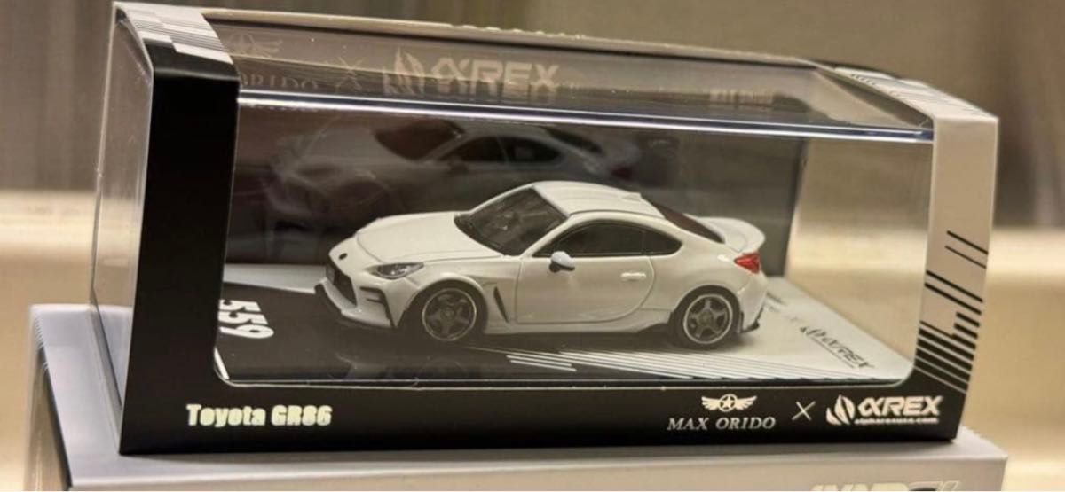 INNO 1/64 MAX ORIDO GR86 ホワイト 東京オートサロン2026 織戸 ZN8