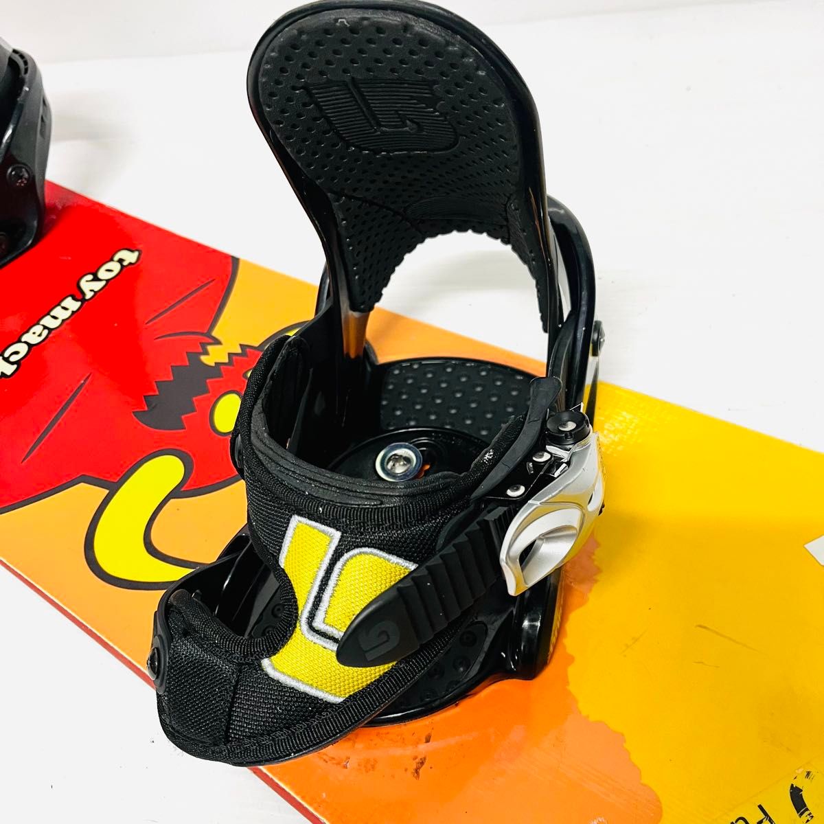 未使用 バートン ビンディング付 サロモン ジュニア スノボセット