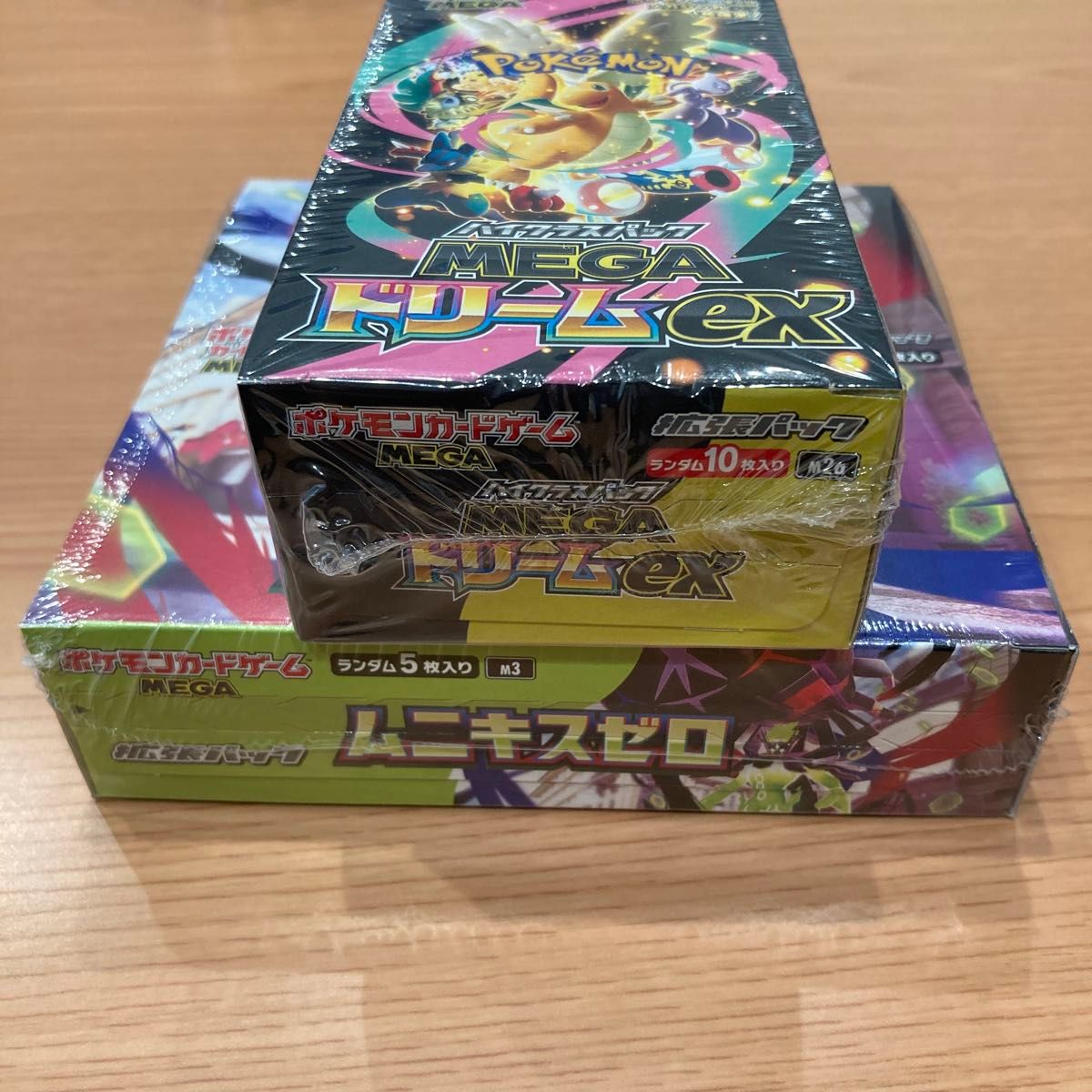ムニキスゼロ メガドリームex シュリンク付き 2BOXセット ポケモン