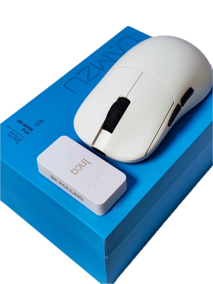 ほぼ未使用】LAMZU inca white ゲーミングマウス Wireless｜Yahoo