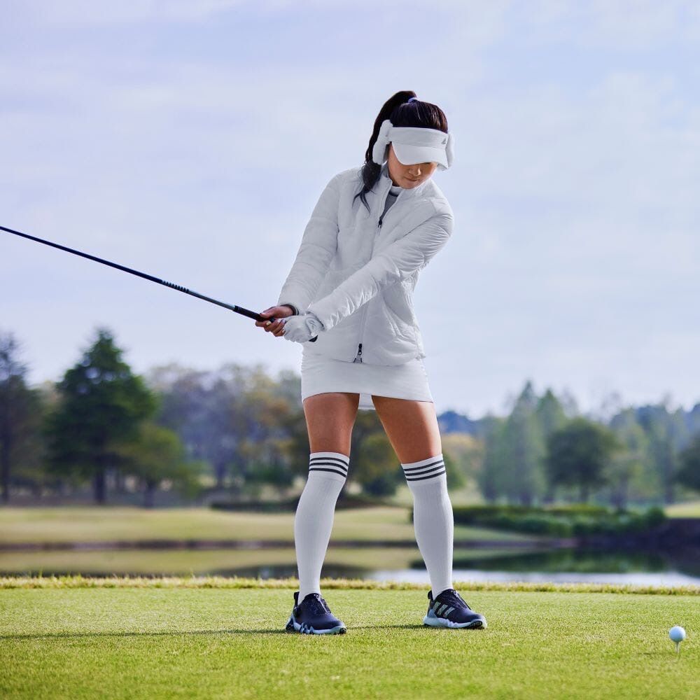 S】秋冬 定価35 200円 アディダス ゴルフGOLF 保温 キルティング 中綿