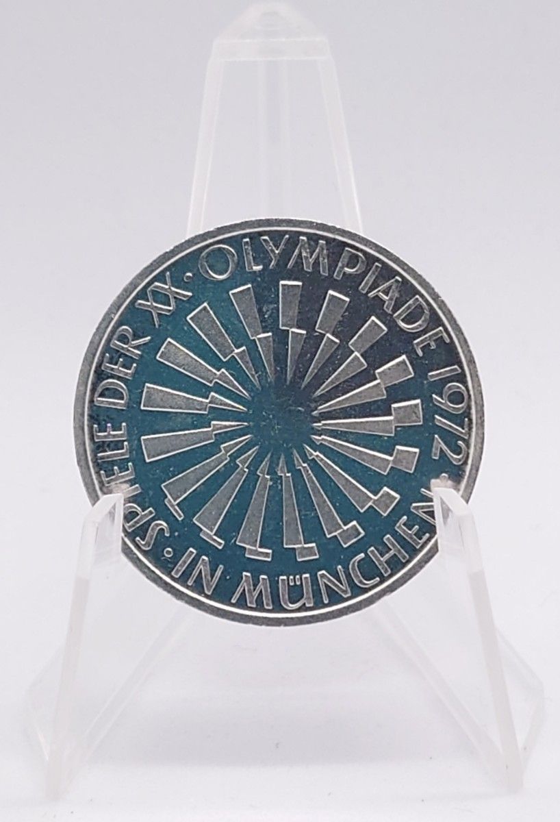 ドイツ 1972年 「ミュンヘンオリンピック」10マルク銀貨｜Yahoo!フリマ