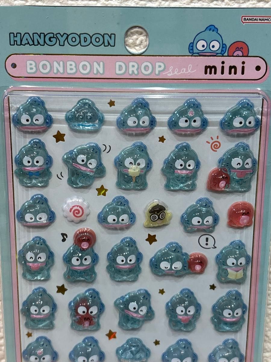 正規品 ハンギョドン ボンボンドロップシール 第二弾 mini 2点セット